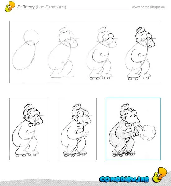 Los Simpsons Como dibujarlos - Taringa!