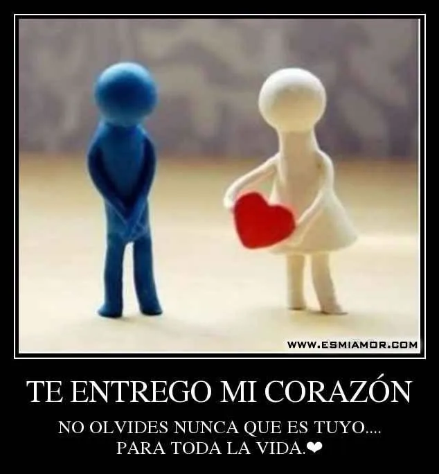 EsMiAmor - Imagenes de Amor para Facebook: Te entrego mi corazon EsMiAmor - Imagenes de Amor para Facebook: Te entrego mi corazon