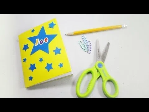 Episodio #571- Cómo decorar un cuaderno para niños con estrellitas ...