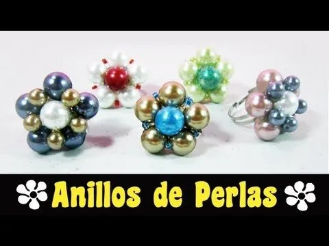 Episodio 621- Cómo hacer anillos de perlas - YouTube