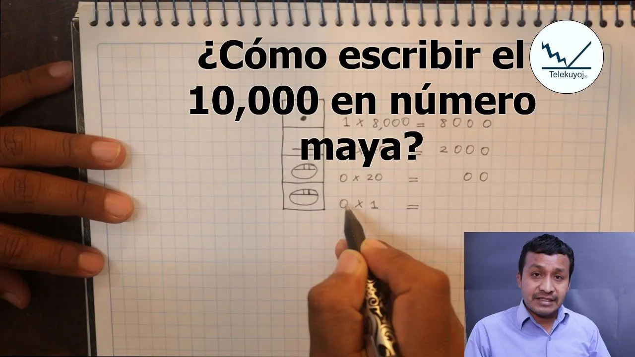 Cómo se escribe 10,000 en número maya? / Diez mil en números - YouTube