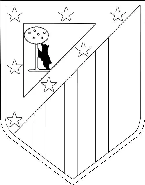 Escudo atletico de madrid para imprimir - Imagui
