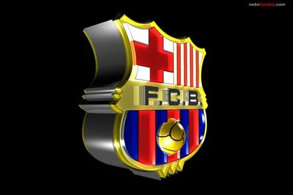 Escudo del F.C. Barcelona en 3D (227)