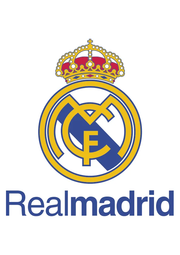 Escudo del Real Madrid con letras. Escudo del Real Madrid con letras para  imprimir. Esc… | Logotipo del real madrid, Escudo del real madrid,  Imprimibles real madrid
