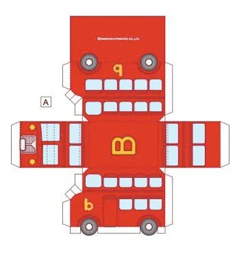 Escuela de Angelitos: Maqueta para aprender inglés : B-Bus Escuela de Angelitos: Maqueta para aprender inglés : B-Bus
