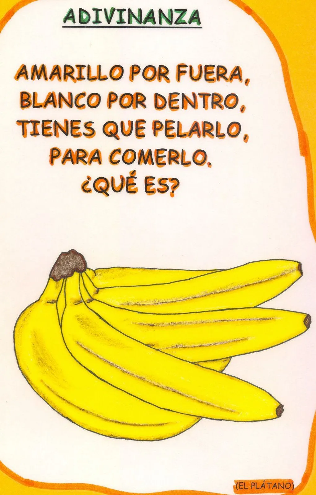 Escuela Especial Abierta: Adivinanzas de frutas,oficios y ... Escuela Especial Abierta: Adivinanzas de frutas,oficios y ...