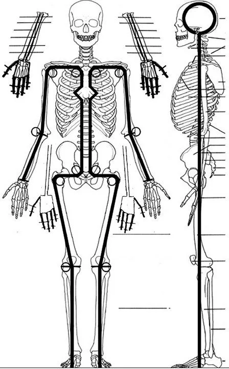 Escultura X-Arte: Tutorial armado del Esqueleto