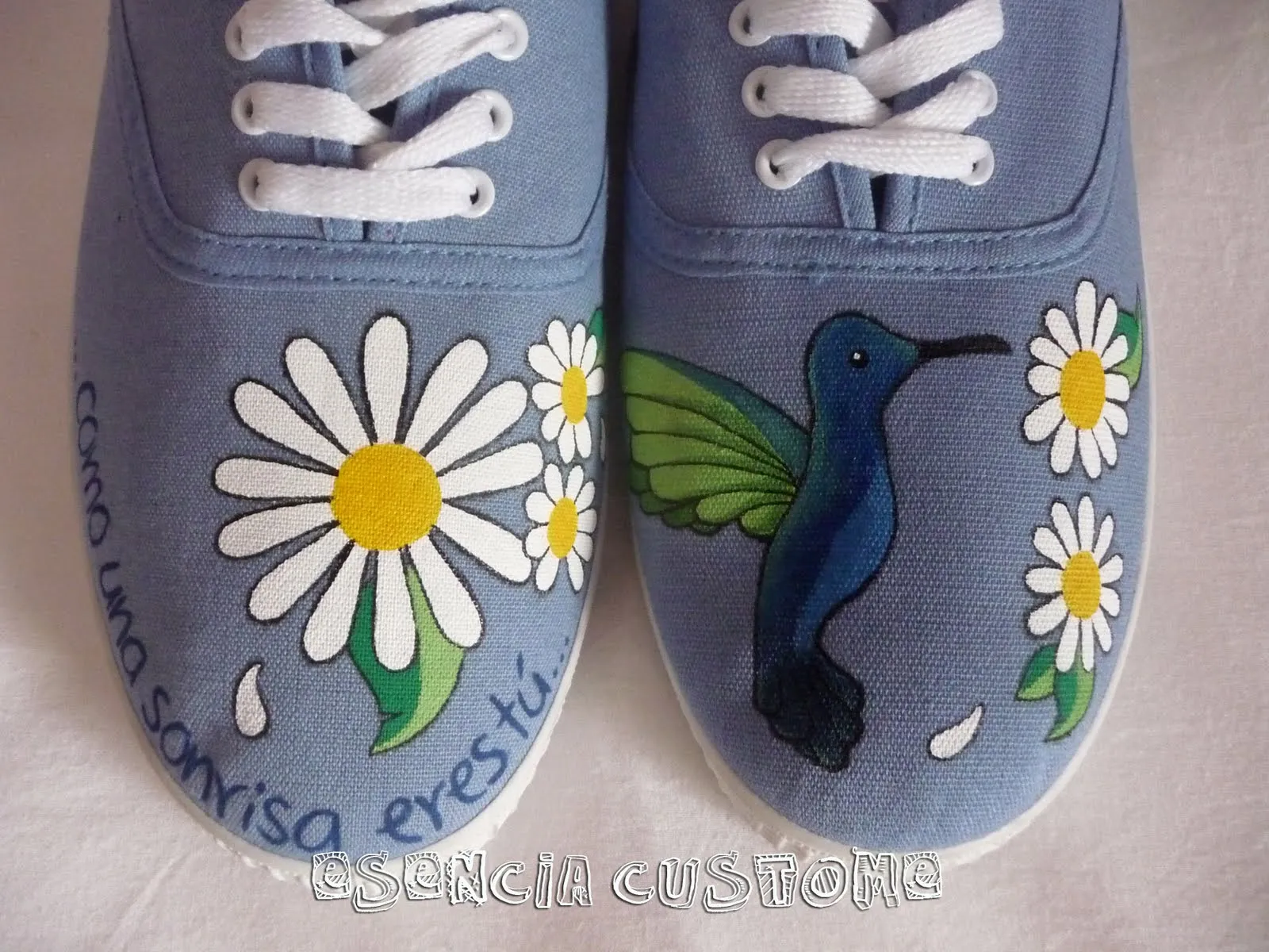 Esencia Custome: Zapatillas personalizadas - Custom sneakers: mayo ...