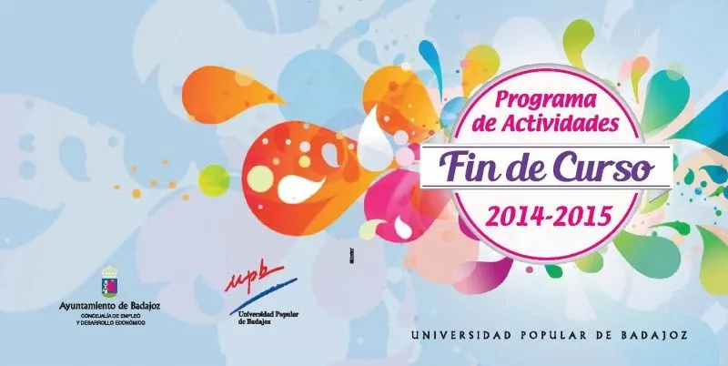 Especial: PROGRAMA DE ACTIVIDADES FIN DE CURSO 2014-2015 - EMPLEO ...