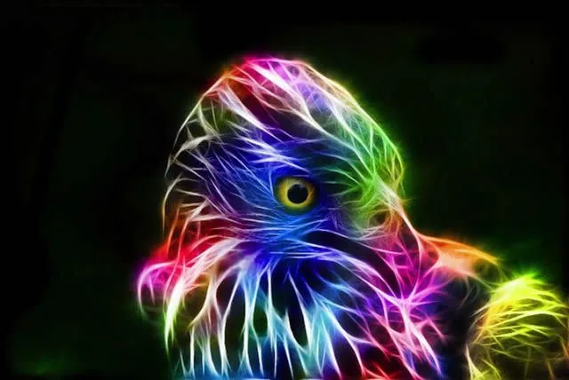 Espectaculares imágenes de animales en colores electrizantes ...