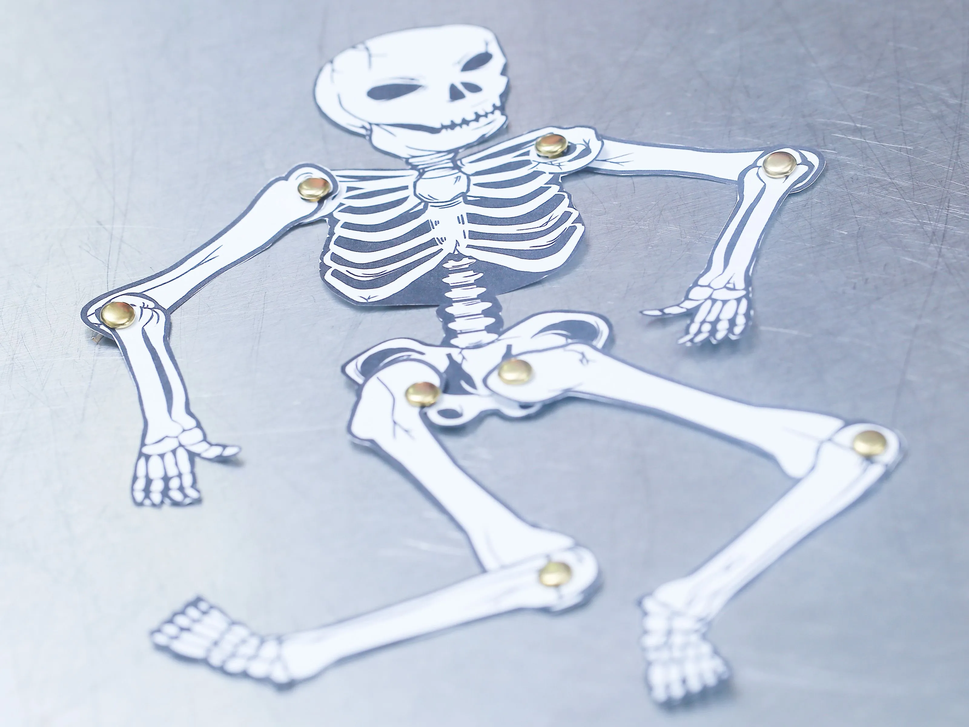 Cómo hacer un esqueleto humano de papel: 12 Pasos