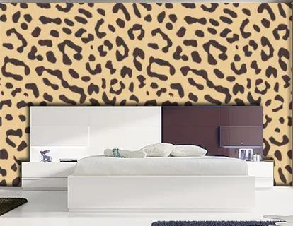 Estampado de leopardo para la pared