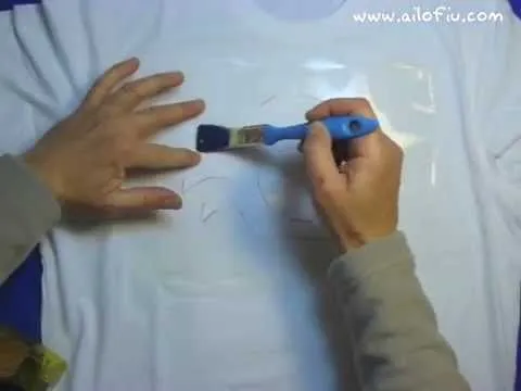 Cómo estampar tu camiseta - YouTube