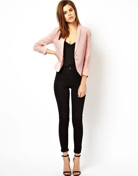 Nuevo estilo de 2015 mujeres ropa formal blazers damas chaquetas ...