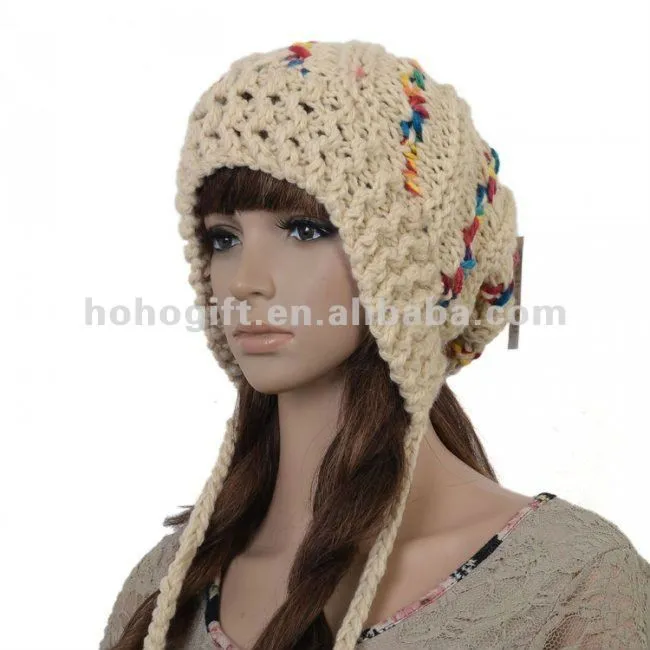 Gorras tejidas con crochet para mujer - Imagui