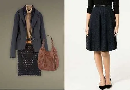 Tres estilos de faldas para ejecutivas! | Web de la Moda