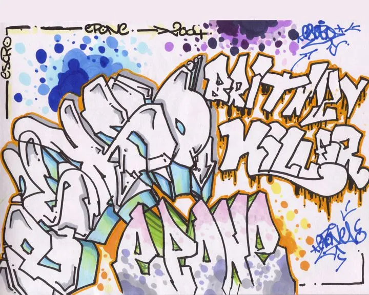 Estilos de Graffiti (II): | Cómo ser madre de un graffitero ...