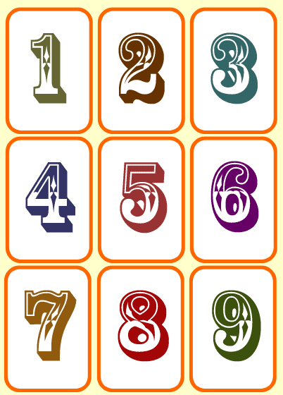 Imagenes de loteria de numeros con 20 cartas - Imagui