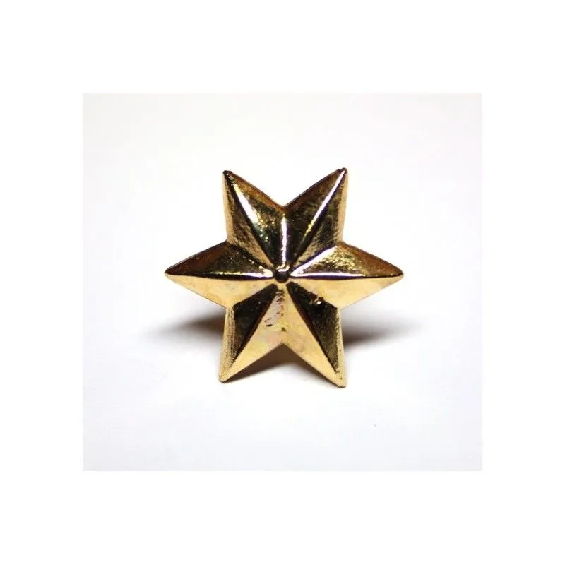 Estrella 6 puntas metálica - El Profesional. Efectos Militares