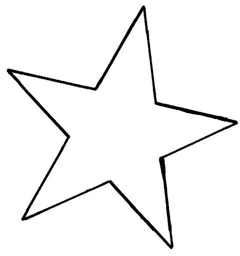 Estrella grande para imprimir - Imagui