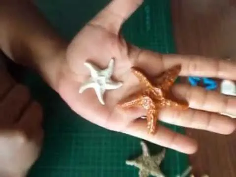 Estrellas de Mar en Masa Flexible paso a paso - YouTube