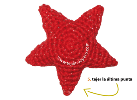 estrellas de Navidad amigurumi (crochet) - amigurumi Christmas ...