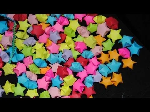 Cómo Hacer Estrellas de Papel - YouTube