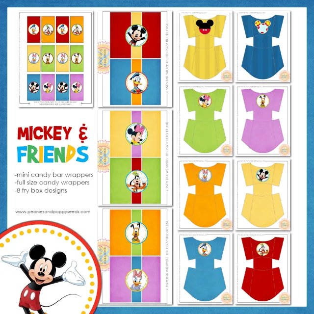Mickey & friends…. | Ideas para Mama