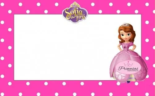 Etiquetas de Princesa Sofia | Princesas Disney