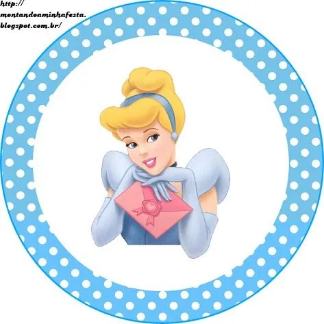 Etiquetas Stickers de Cinderella | Kits para imprimir gratis