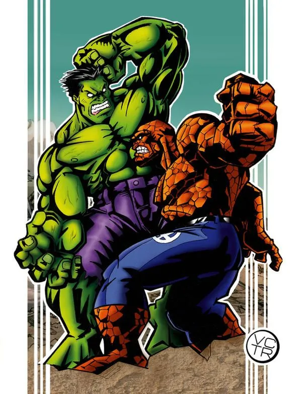 Dibujos para colorear de hulk vs la mole - Imagui