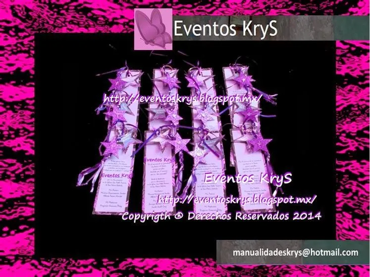 Eventos KryS: InViTaCioNeS y ReCueRDoS PaRa XV AñOS!!!