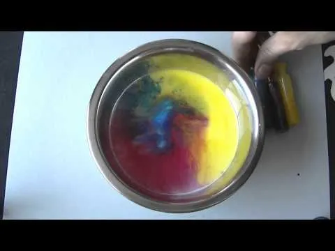 Experimentos caseros sencillos - Leche, colorante y jabón - YouTube