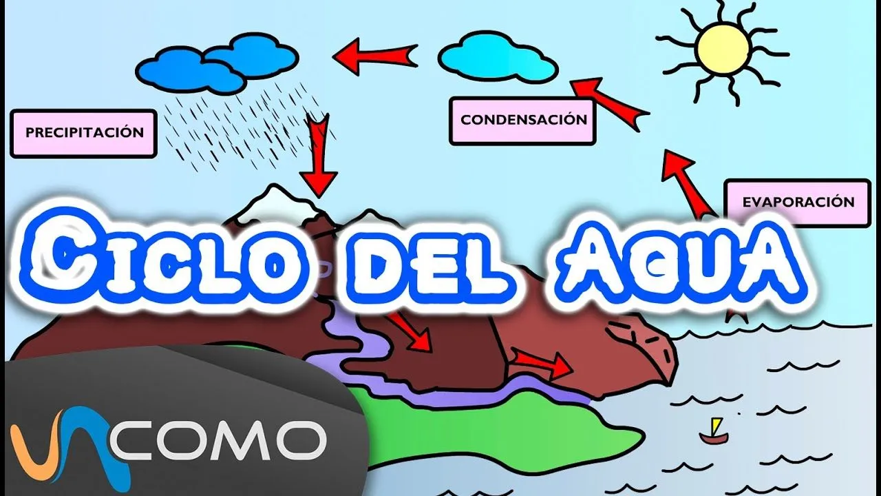 Explicación del ciclo del agua para niños - YouTube Explicación del ciclo del agua para niños - YouTube
