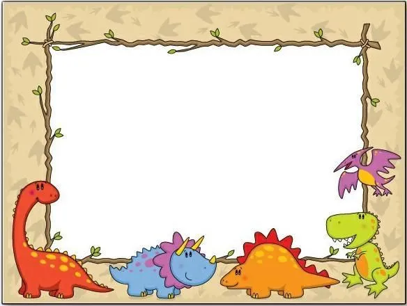 Invitaciónes infantiles de dinosaurios para imprimir - Imagui