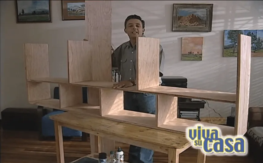 Fabricación repisa estante de madera | Brico y Tube Diy