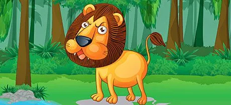 Fábulas infantiles en inglés: The Lion and the Mouse