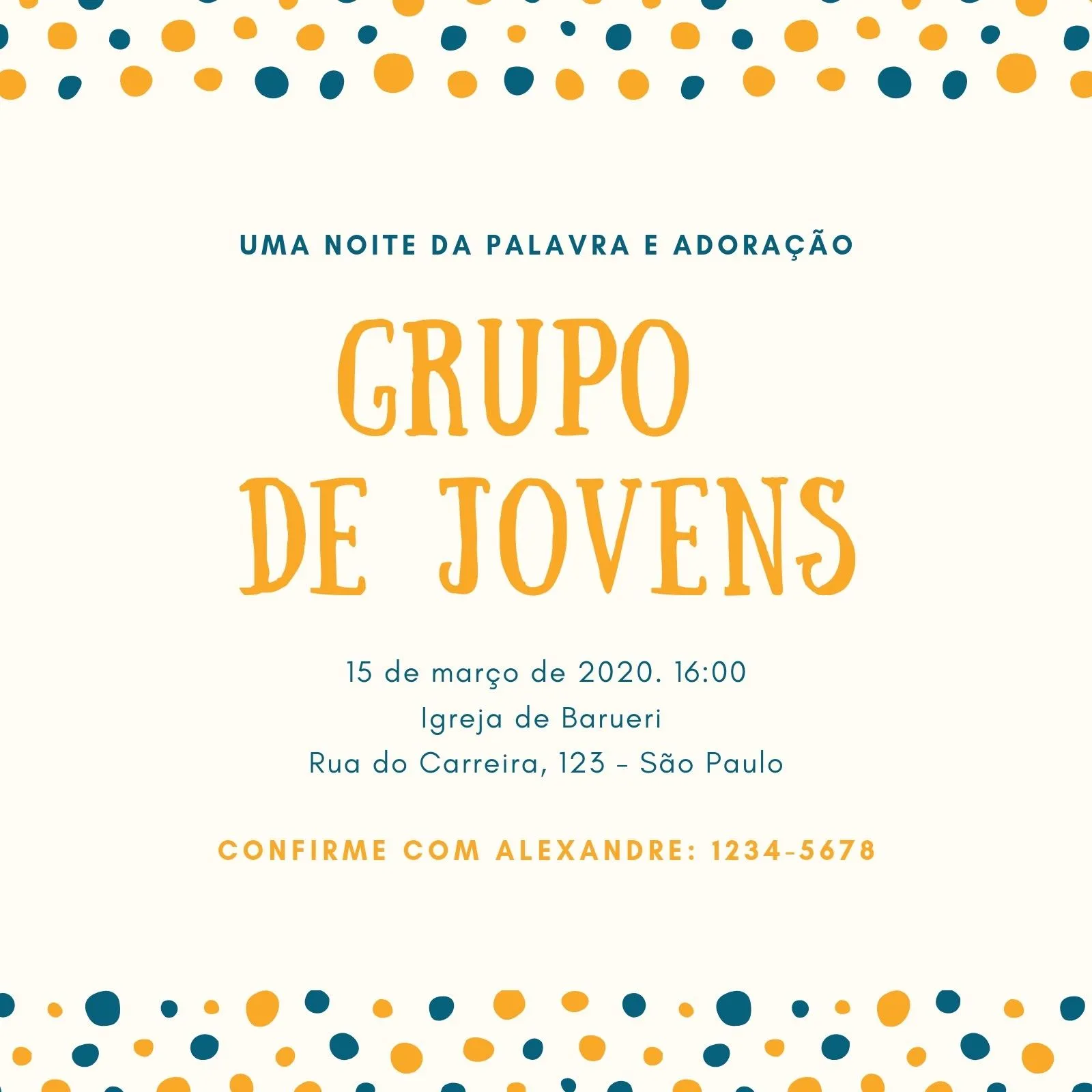 Faça convites para igrejas com modelos grátis - Canva Faça convites para igrejas com modelos grátis - Canva