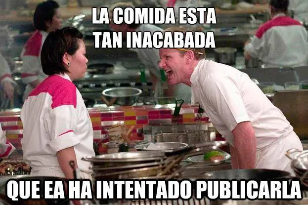 Vaya Face!: El top de frases del Chef del "Pesadilla en la cocina ... Vaya Face!: El top de frases del Chef del "Pesadilla en la cocina ...