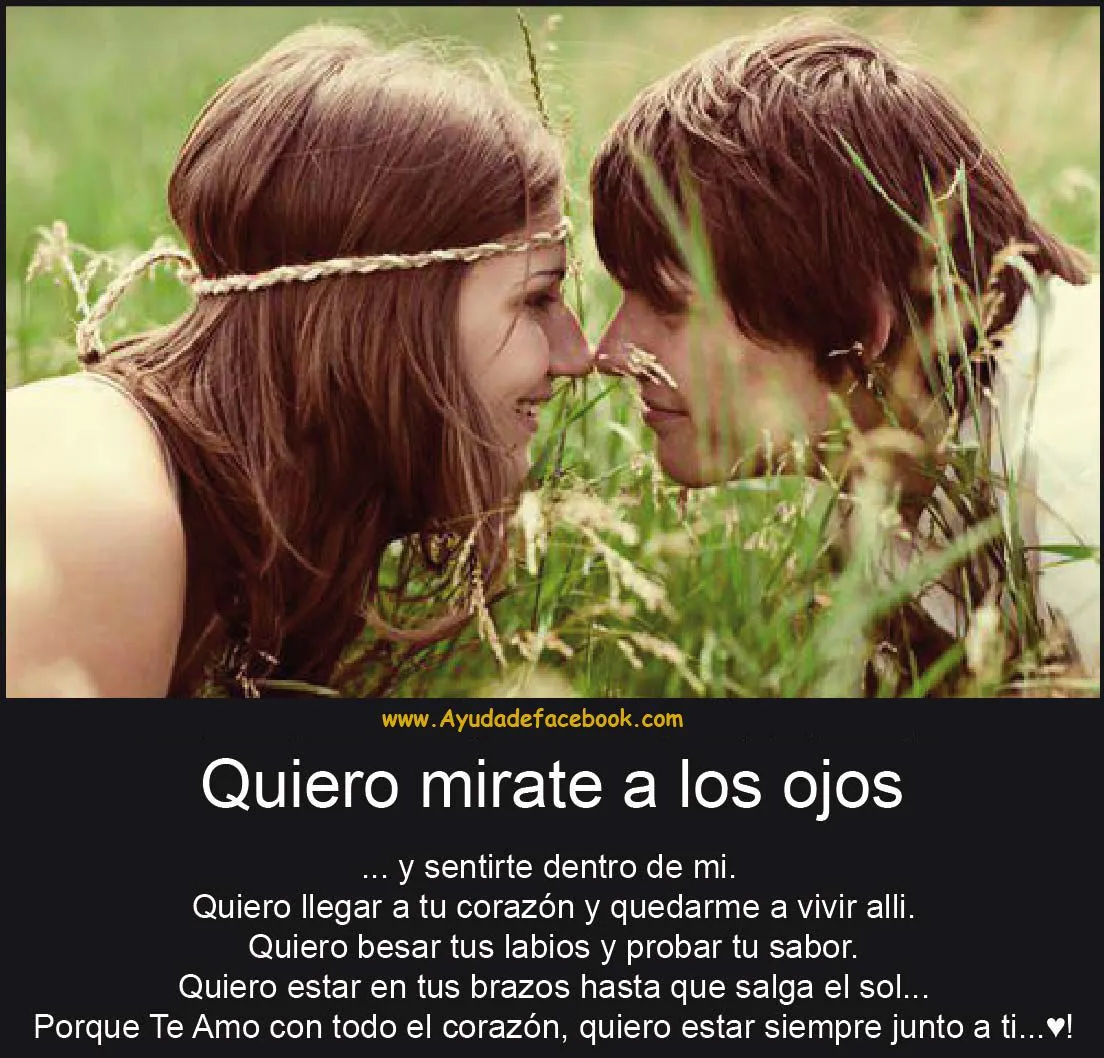 Facebook, Trucos, Juegos, Imagenes y Aplicaciones: Quiero Mirarte ... Facebook, Trucos, Juegos, Imagenes y Aplicaciones: Quiero Mirarte ...