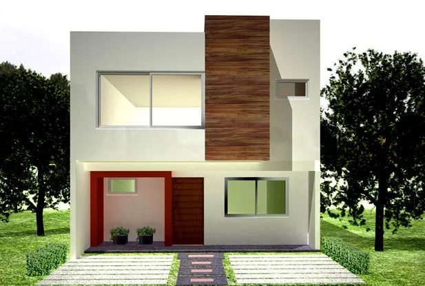Modelos de fachadas para casas de una planta - Imagui Modelos de fachadas para casas de una planta - Imagui