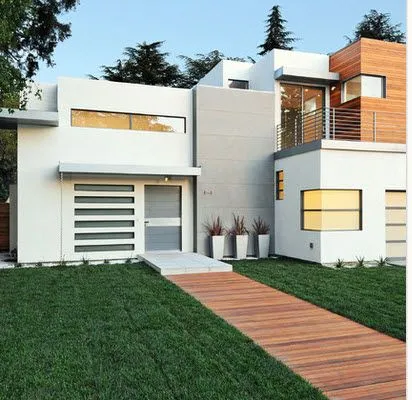 Fachadas de casas modernas, todo para diseñar una hermosa casa ...