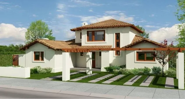 fachadas para casas de una planta | Diseño de interiores fachadas para casas de una planta | Diseño de interiores