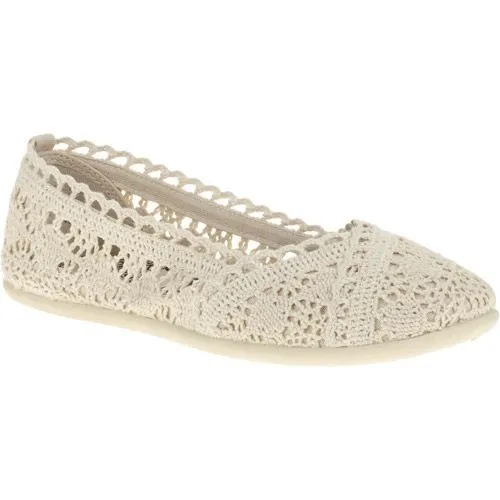 Faded Glory Women's #Crochet Slip On Shoes. Great #lace shoes for ...