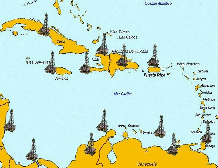 Toda la faja Caribeña llena de Petroleo desde Haiti hasta Puerto ... Toda la faja Caribeña llena de Petroleo desde Haiti hasta Puerto ...