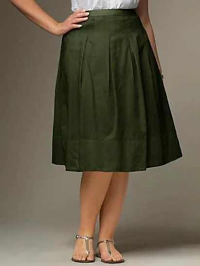 Modelos de faldas debajo la rodilla | AquiModa.com: vestidos de ...
