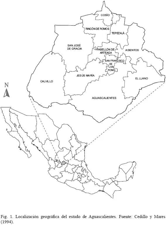 La familia Burseraceae en el estado de Aguascalientes, México
