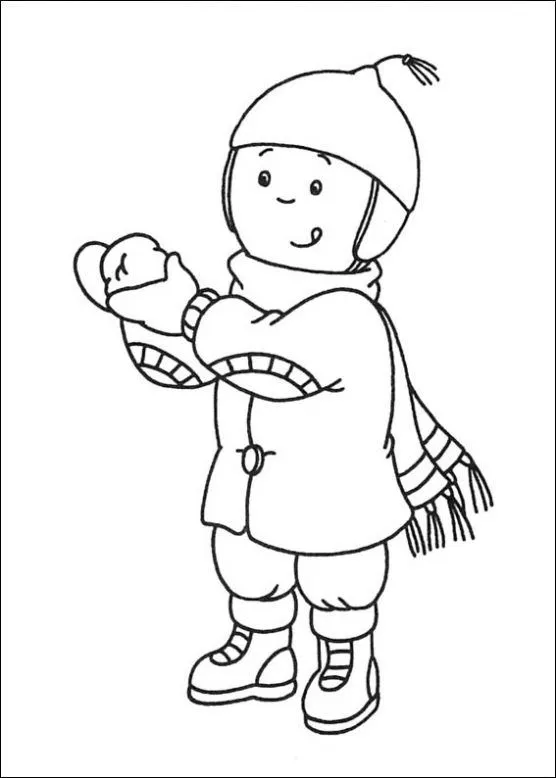Dibujo de niños con frio - Imagui