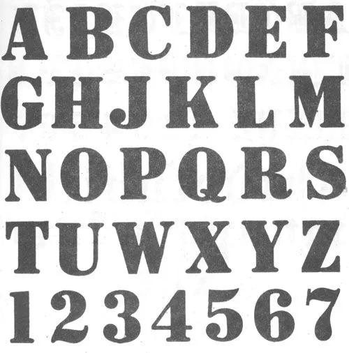 Abecedario letras con diseño - Imagui