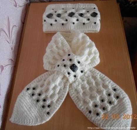 Bufandas para niños tejidas al crochet - Imagui